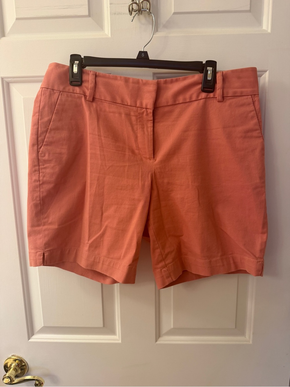 LOFT Nantucket Red Tailored Bermuda Shorts size 10 Riviera Short EUC